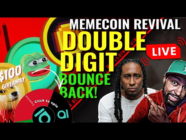 Memecoin Mania? Doge & Shiba Skyrocket w/ Bitcoin Bounce! (Emergency Livestream with Hotep Jesus!)