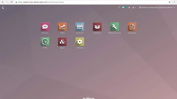 Odoo V12 - MPS & Production Planning