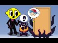 Anime Chibi Fnf vs Door || Friday Night Funkin' Animation || Skid and Pump