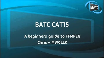 CAT15   A guide to FFMpeg
