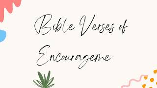 Word of God: Bible Verses of Encouragement