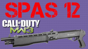 MW3 MY BEST SPAS 12 GAMEPLAY. LIKE SANDY RAVAGE?