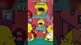 more of Ralph wiggum #ranking #funny #youtubeshorts #thesimpsons