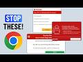 How to Stop Fake McAfee Virus Popup Notifications in Google Chrome