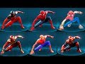 Spider-Man Ps4 - All 38 Suits Showcase Including all 10 DLC Suits!