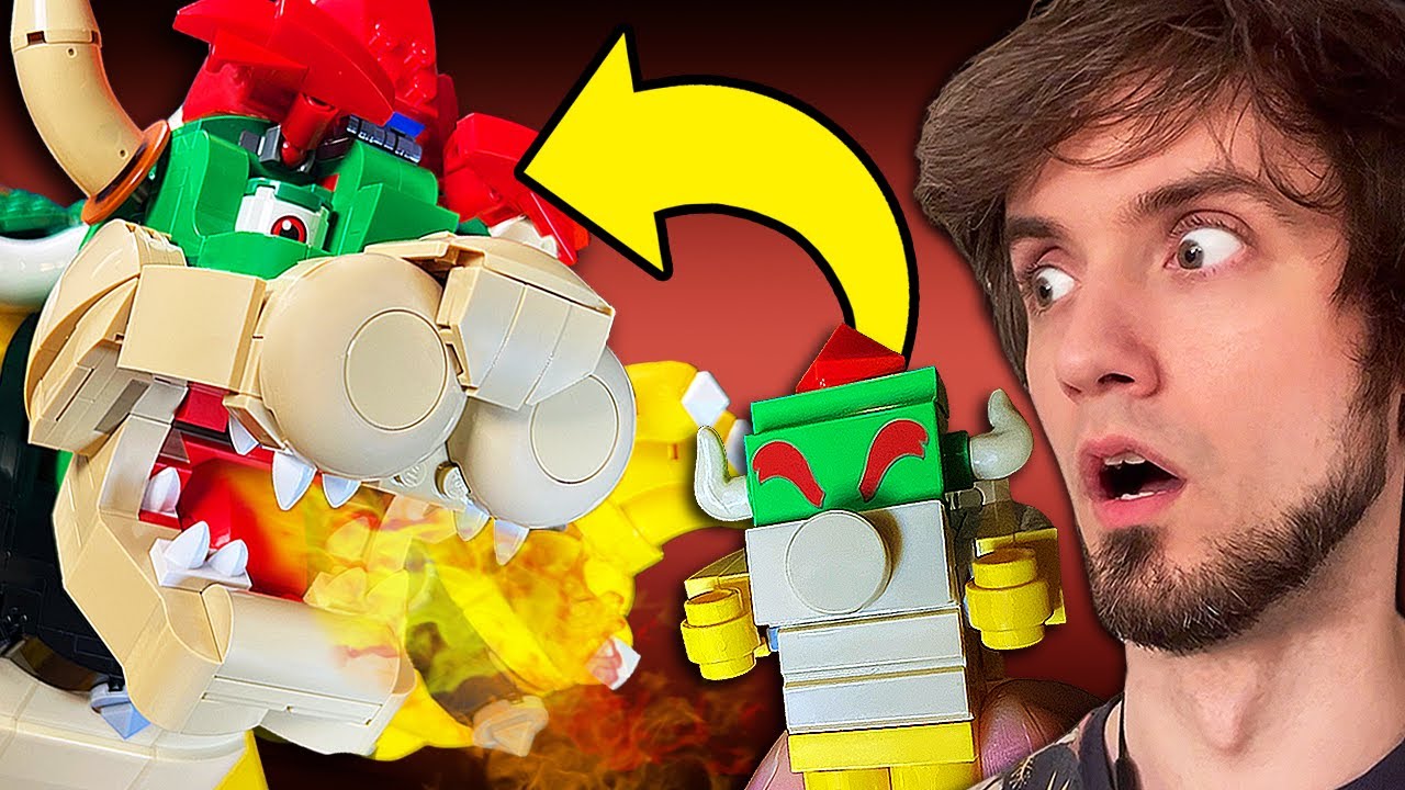 This HUGE Lego Bowser is NUTS (And cost $300 😭) 