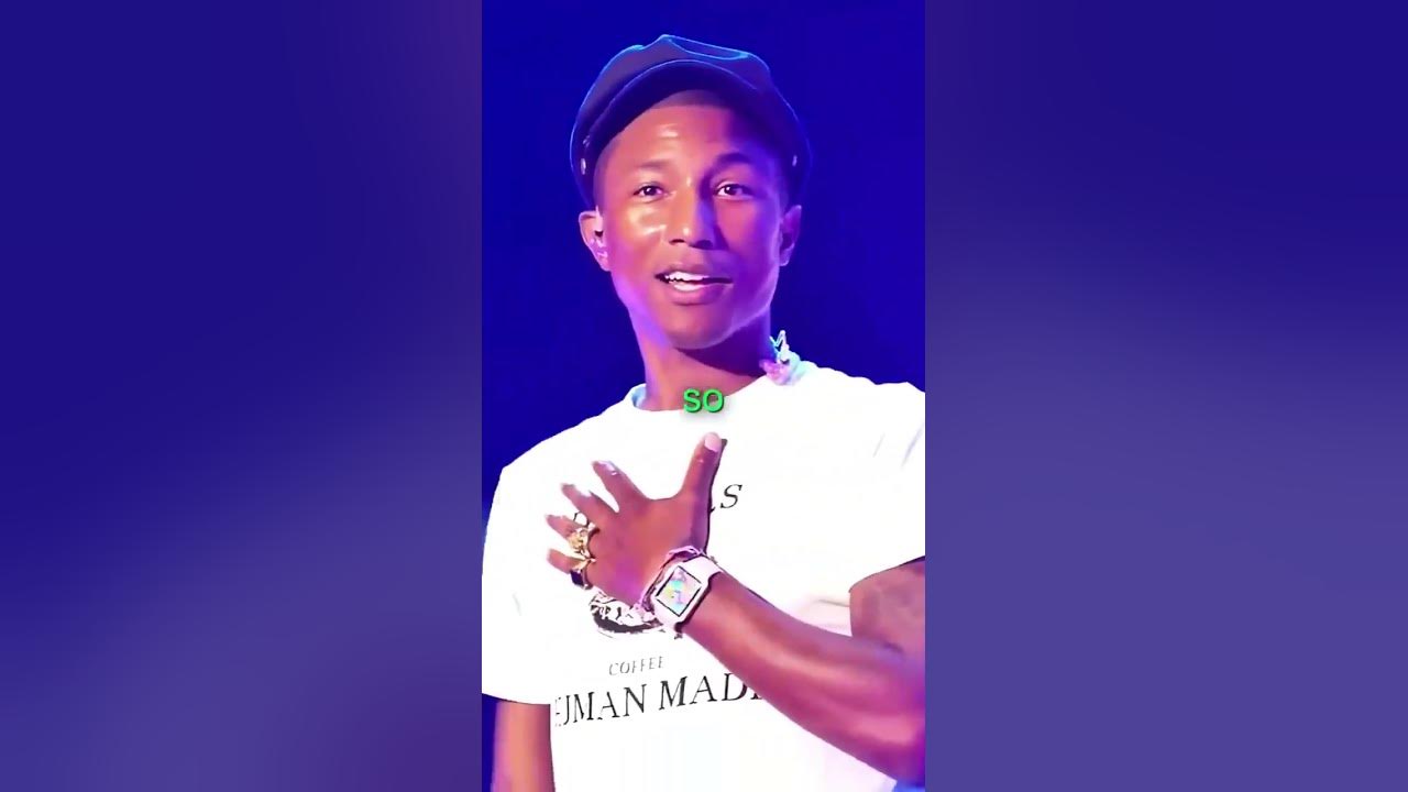 Crowd sings Get Lucky for Pharrell Williams Crowd sings Get Lucky for Pharrell Williams