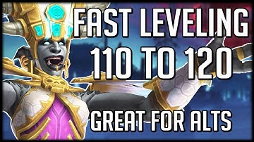 Fastest Leveling 110 To 120 In BFA - Great For Alts | WoW Battle for Azeroth