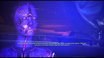 Mass Effect 1: Avina talks the Citadel attack