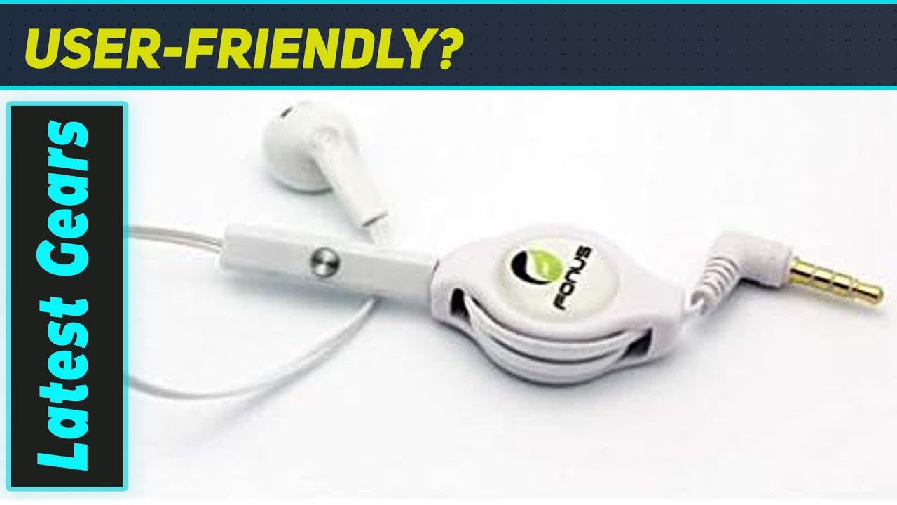 Best Budget Mono Earbud: Retractable Headset for Moto G7 Play