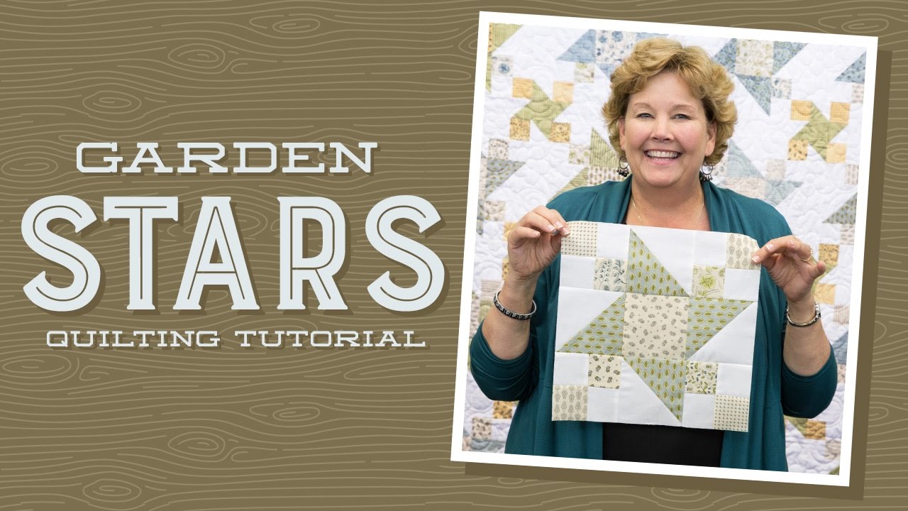 Garden Stars Quilt Pattern By Missouri Star Missouri Star Quilt Co Wholesale