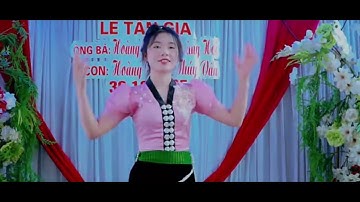 Đám cưới dân tộc Thái:Các em gái xinh nhảy đám cưới 