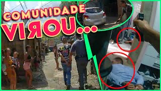 Outrage: Mother and baby evicted from home by fleeing criminals.