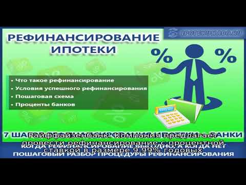 Что такое рефинансирование кредита
