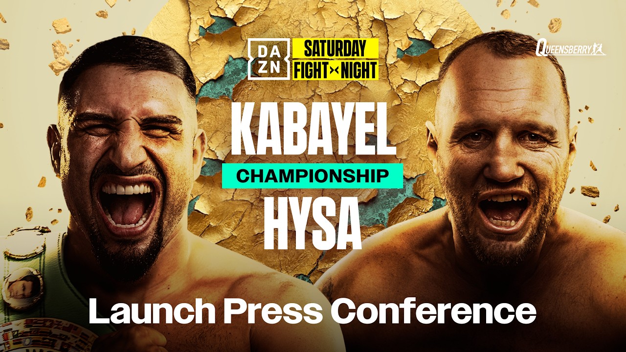 AGIT KABAYEL VS. NELSON HYSA LAUNCH PRESS CONFERENCE LIVESTREAM