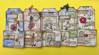 Batch Making Pockets For Journaling Cards