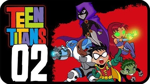 Teen Titans Walkthrough Part 2 (PS2, GCN, XBOX) Level 2 : Thriller Driller