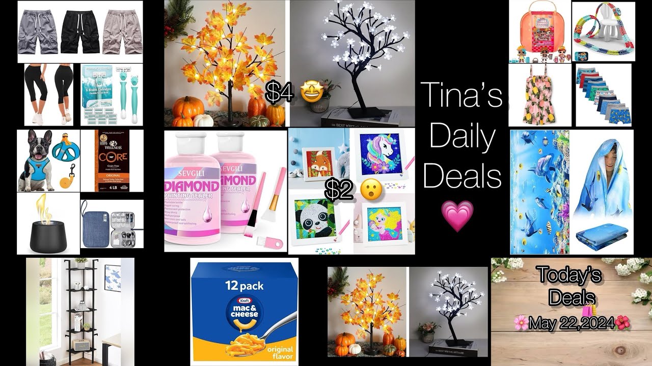 Lighted Birch Trees as low as $4 😮 🏃‍♀️💨 Amazon deals with INSANE discount codes | 05/22/24 ❤️