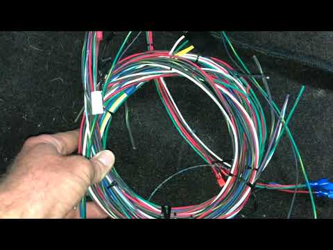 Painless Wiring Harness Routing - YouTube