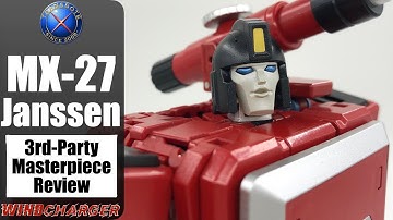 Transformers Masterpiece Review: X-Transbots MX-27 Janssen (Perceptor)
