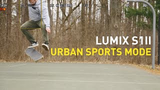 Lumix S1II  | Skateboarding With Urban Sports AFC Mode @hopkinsfilms