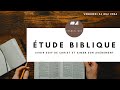 Etude biblique du 24052024  avoir soif de christ et aimer son avnement