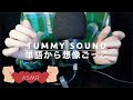 【ASMRR音フェチ】単語で連想・想像してみて。（tummy sound）【ASMR癒しのしずく】