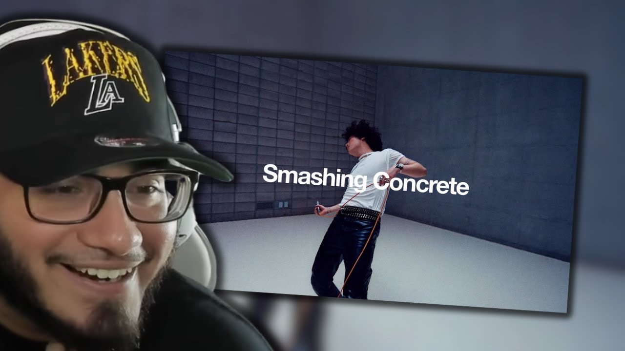 'Smashing Concrete' Visualizer — WOODZ First-Time Reaction