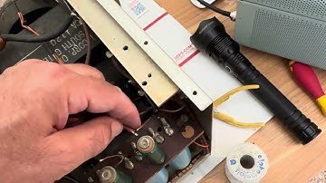 Henry 2KD-5 desktop linear amplifier repairs to HV power supply complete. Time to test this beastie