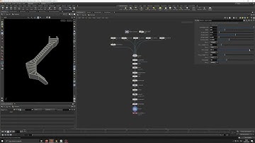 houdini procedural stairs for archviz