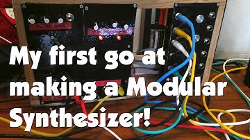 Building my first Modular Synthesizer inc LMNC Twin T Drums and Eurorack PSU