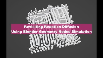 BSLIVE Revisiting Reaction Diffusion Solver in Geometry Nodes