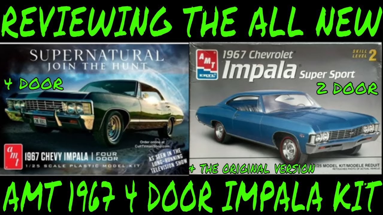 AMT 1/25 Chevrolet Impala 1967 Supernatural Join the Hunt