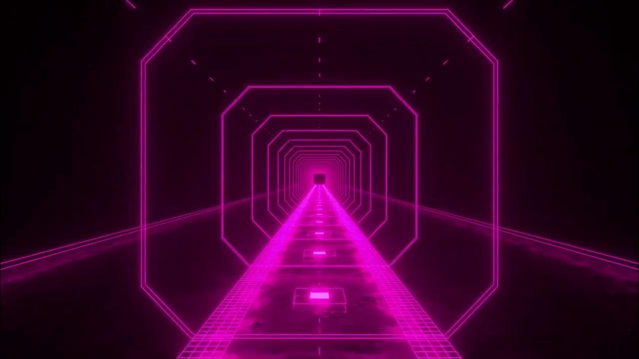 VJ Loops Pink Neon Abstract Neon Motion Design VJ Motion Loop