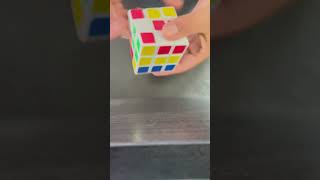 Romainia's Flag on a 3x3 Rubik's cube #rubikscube #rubikscubepattern #rubiks_cube_design