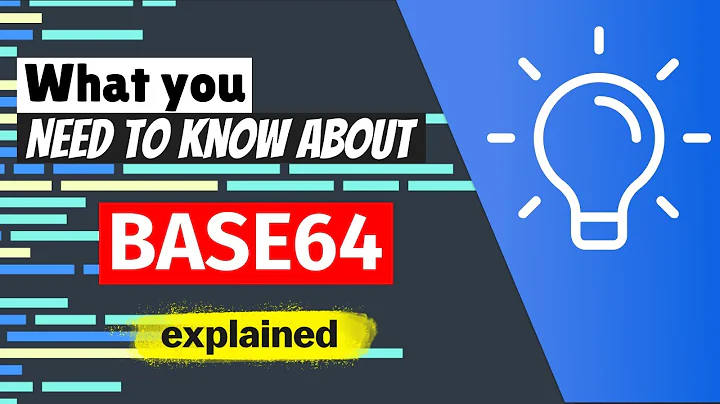 What you NEED to know about Base64
