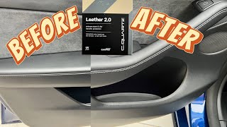 I Ceramic coated my Tesla Interior w/ Carpro Cquartz Leather 2.0