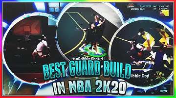 NBA 2K20 BEST GUARD BUILD CREATION ALL AROUND DEMIGOD!!