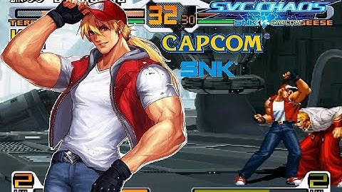 SNK vs. Capcom: SVC Chaos Hardest-Terry Bogard No Lose ALL