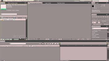 How to open a specific audio on Adobe After Effects CS4