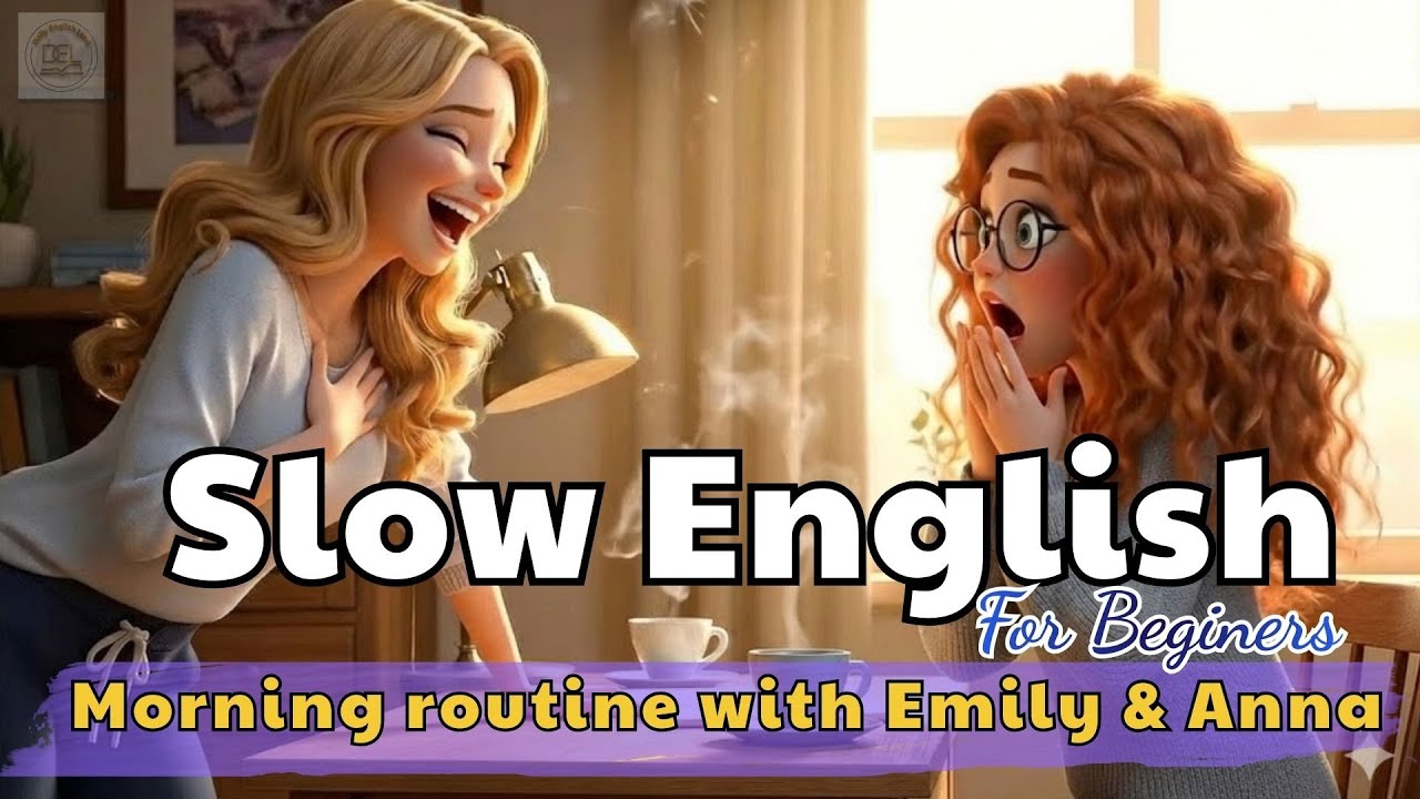 My Morning Routine with Friends☀️ | Easy English Listening Practice (A2 ...