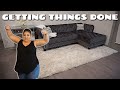 WE ARE STRONG INDEPENDENT WOMEN | UNBOXING MY NEW COUCH | DITL VLOG 2021|  CHARLOTTE, NC