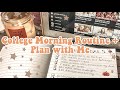 Fall College Morning Routine// online classes, skincare, planning for october &amp; setting new goals