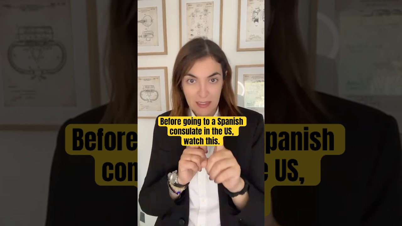 Перед посещением испанского консульства в США посмотрите это видео.