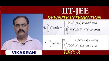 Definite Integration Lec - 3 by Vikas Rahi