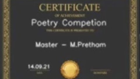 How to do a Certificate Generator Using Python - MDP Versatile