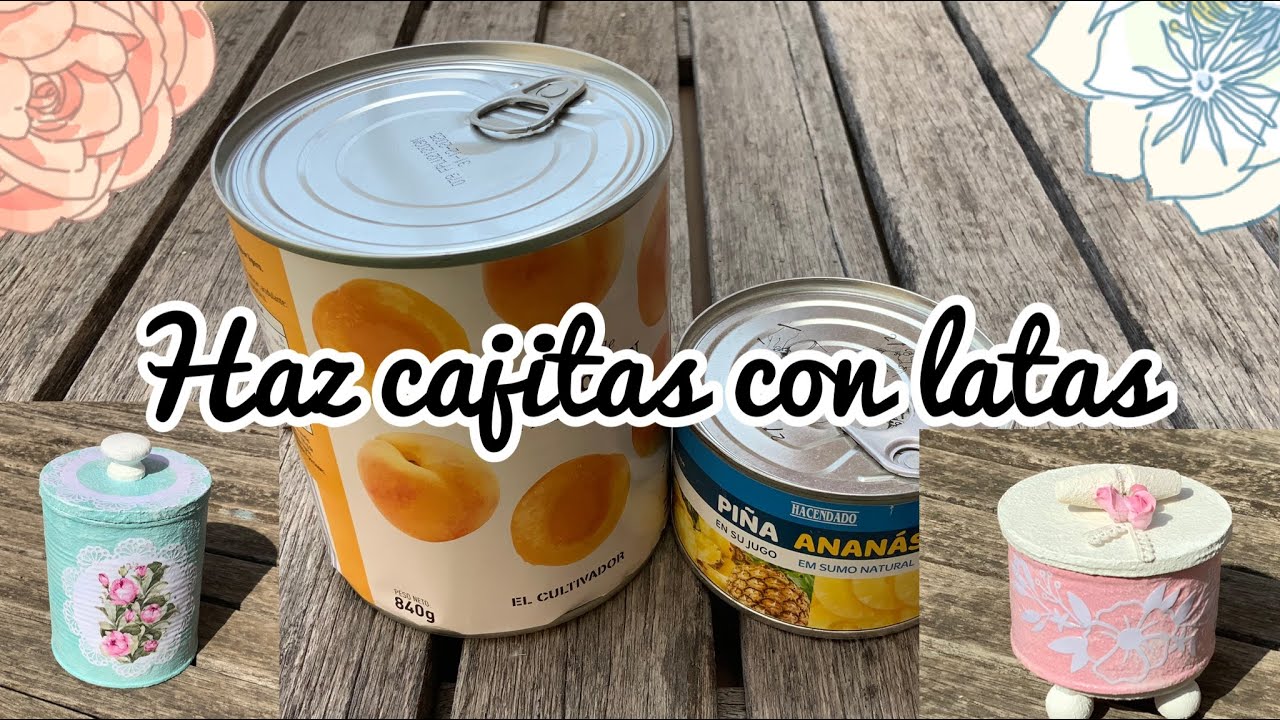 Mira que hago con latas de conserva - (colab stationerypal)