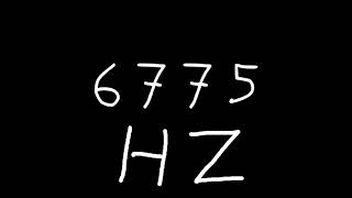 6775 Hz
