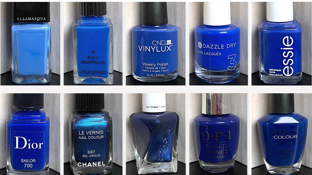 Explore Bubbly Blues: Blue Summer Nail Art Designs - essie