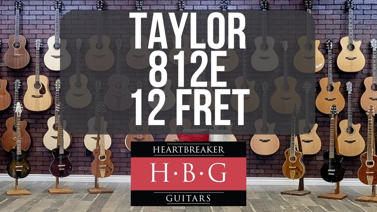 Taylor 812e 12 Fret Acoustic Guitar Product Demo